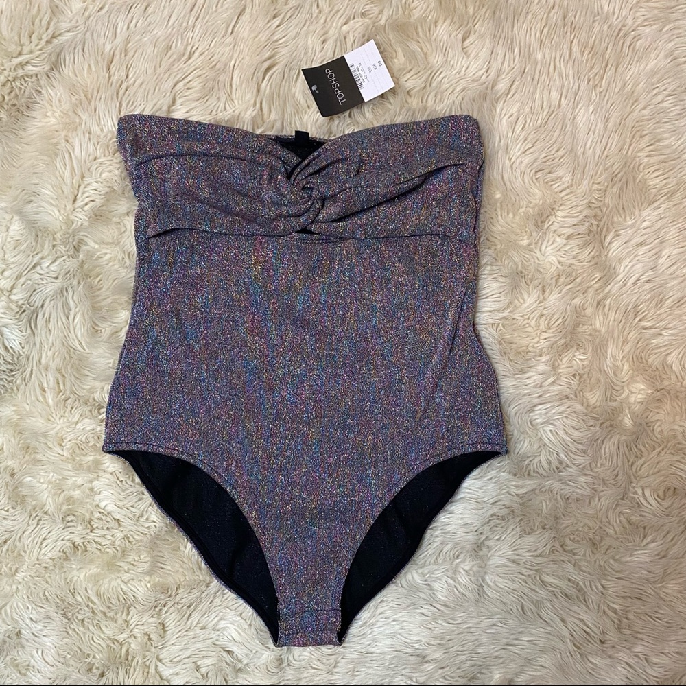 Strapless TopShop bodysuit